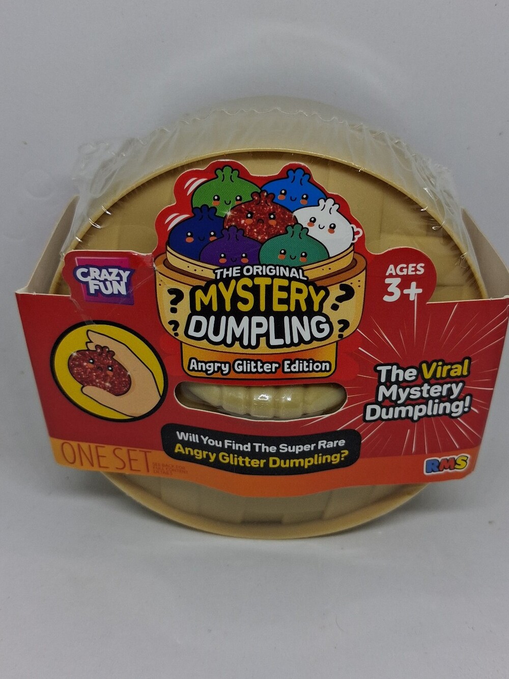 RMS Mystery Squishy Dumpling Angry Glitter Edition - Gold